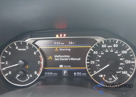 2022 Nissan Altima Sv Fwd из США, поврежденный, VIN 1N4BL4DV1NN414207